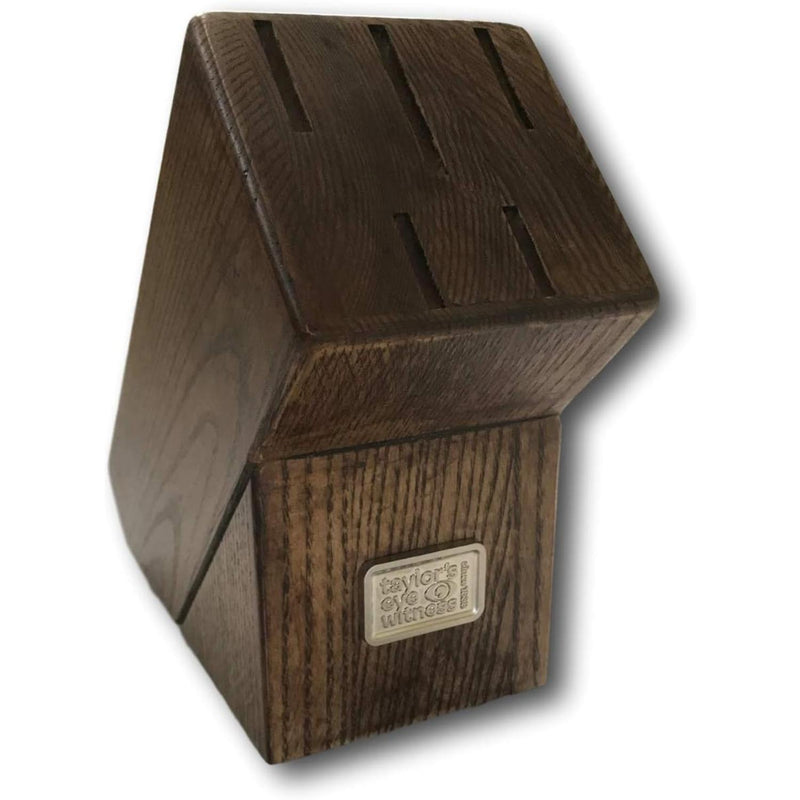 Taylor's Eye Witness Ash Black Wooden Empty Knife Block