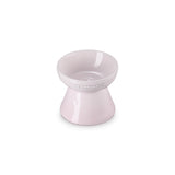 Le Creuset Stoneware 380ml Footed Raised Pet Bowl - Shell Pink