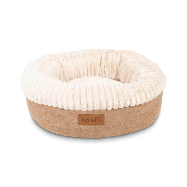 Scruffs Ellen 55cm Donut Bed - Tan