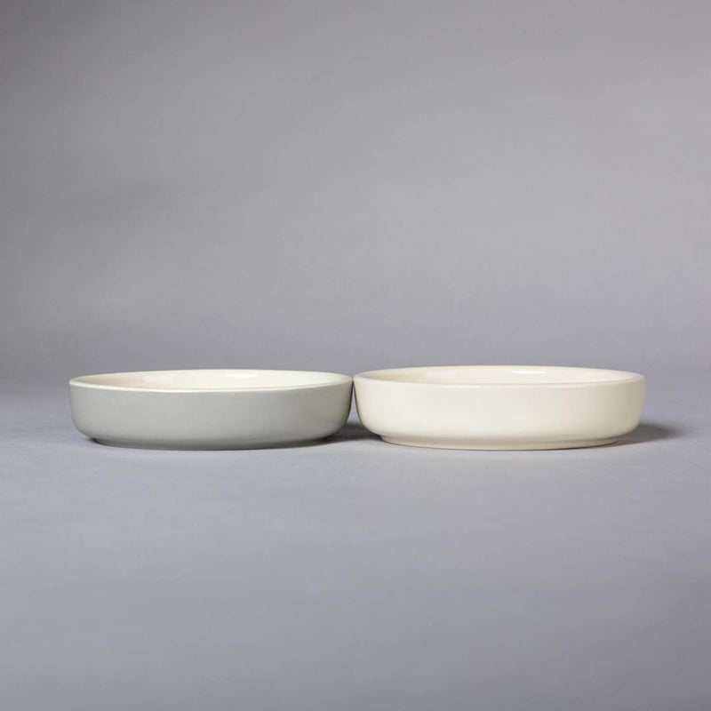 Scruffs Icon 13cm Stoneware Pet Saucer - Cream