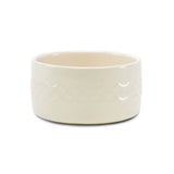 Scruffs Icon 20cm Stoneware Pet Water Bowl - Cream