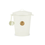 Scruffs 7 Litre Steel Pet Food Storage Cantina & Scoop - Cream