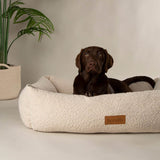 Scruffs Boucle 75cm x 60cm Box Bed - Ivory