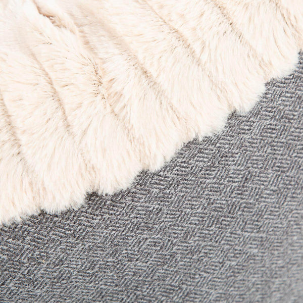 Scruffs Ellen 55cm Donut Bed - Light Grey