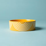 Scruffs Aztec 15cm Stoneware Pet Bowl - Sunflower Yellow