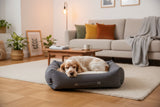 Scruffs Eden 75cm x 60cm 100% Recycled Box Bed - Charcoal Grey
