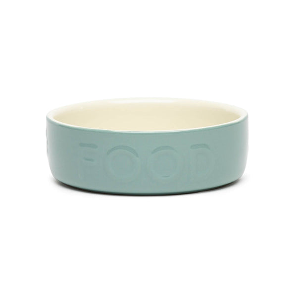 Scruffs Classic 15cm Stoneware Pet Food Bowl - Sage Green