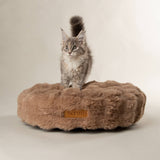 Scruffs Alpine 50cm Round Cat Bed - Taupe