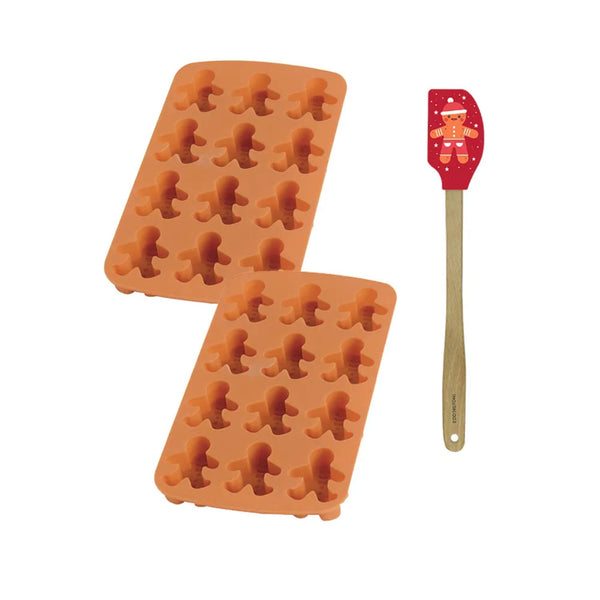 Eddingtons Christmas Gingerbread Man Baking Set - 3-Piece