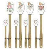 Eddingtons Set Of 2 Christmas Spatula Set - Assorted Robin