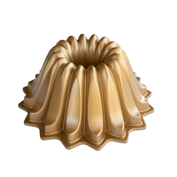 Nordic Ware Fluted Bundt Pan - Gold