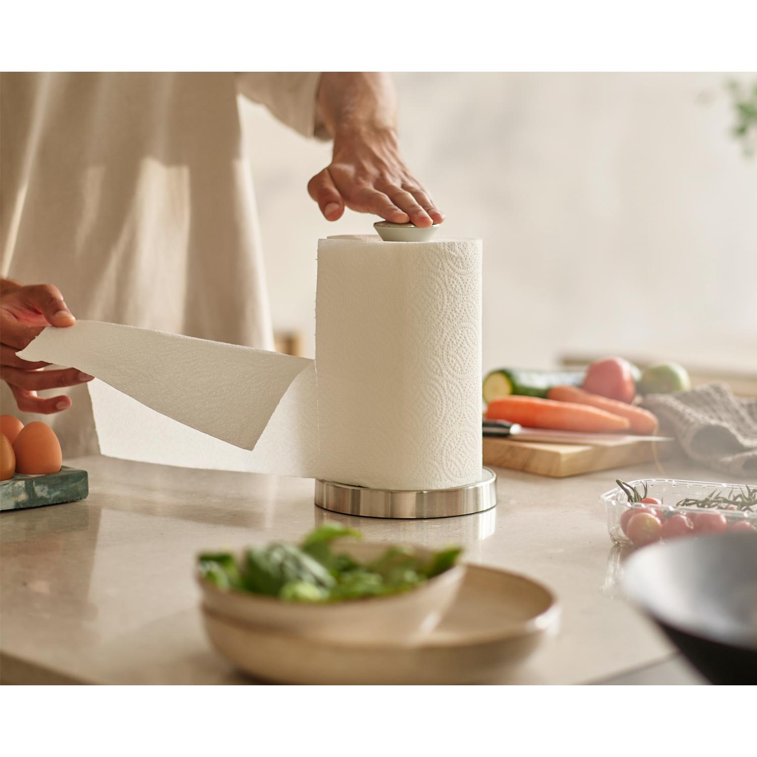 Buy Joseph Joseph | Push&Tear Kitchen Roll Holder - Light Stone ...
