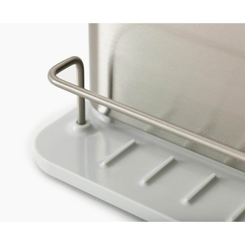 Joseph Joseph Surface Stainless Steel Sink Tidy - Light Stone