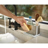 Joseph Joseph Surface Stainless Steel Sink Tidy - Light Stone