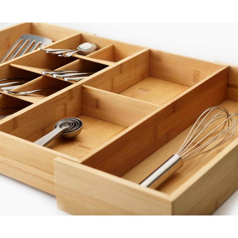 Joseph Joseph DrawerStore Bamboo Expanding Cutlery Organiser