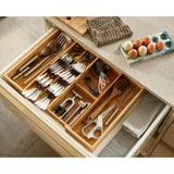 Joseph Joseph DrawerStore Bamboo Expanding Cutlery Organiser