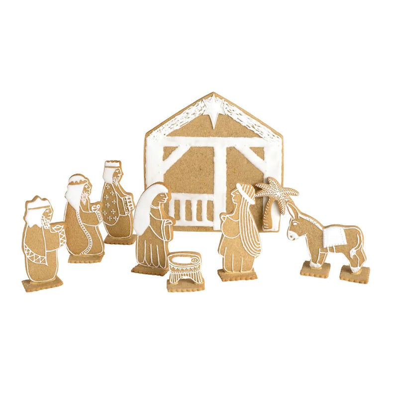 Eddingtons Christmas Nativity Cookie Cutter Set - 10-Piece