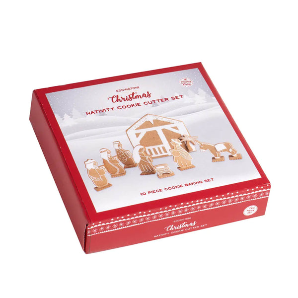 Eddingtons Christmas Nativity Cookie Cutter Set - 10-Piece