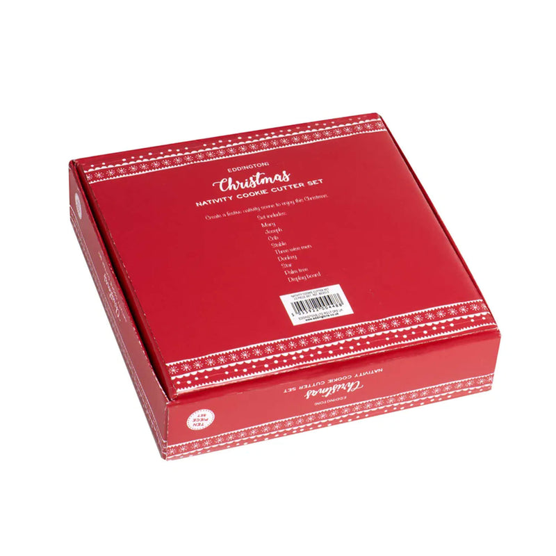 Eddingtons Christmas Nativity Cookie Cutter Set - 10-Piece