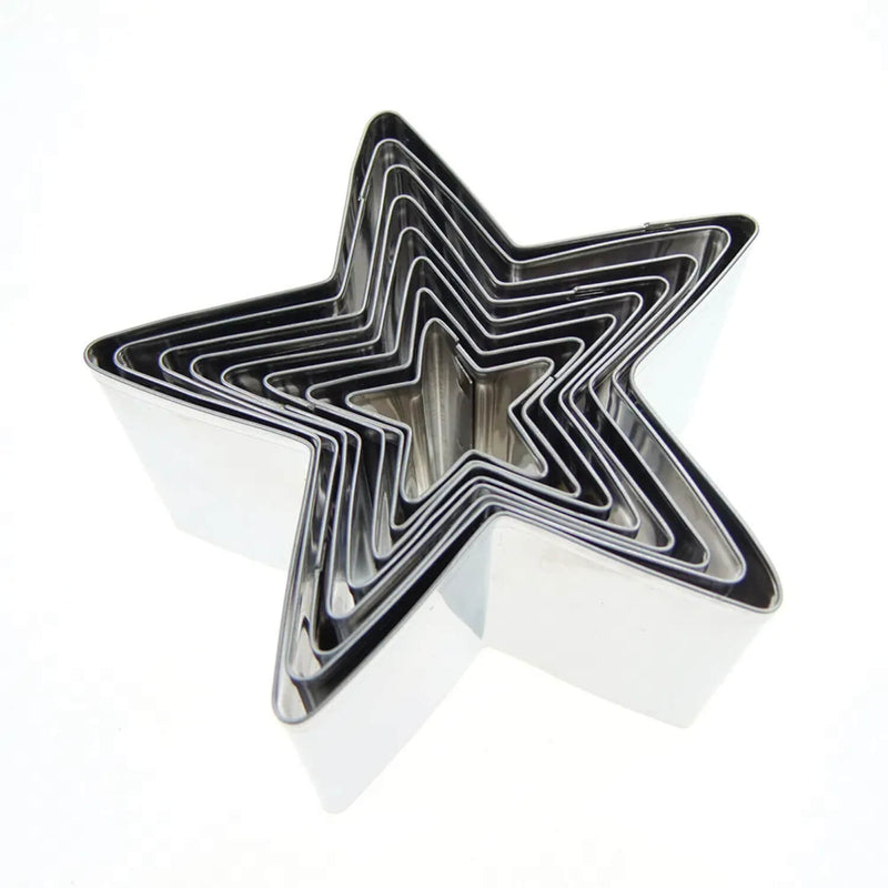 Eddingtons 8-Piece Star Cookie Cutter Tin