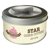 Eddingtons 8-Piece Star Cookie Cutter Tin