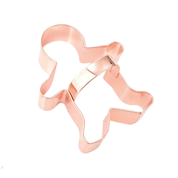 Eddingtons Christmas Vintage Gingerbread Man Cookie Cutter - Copper