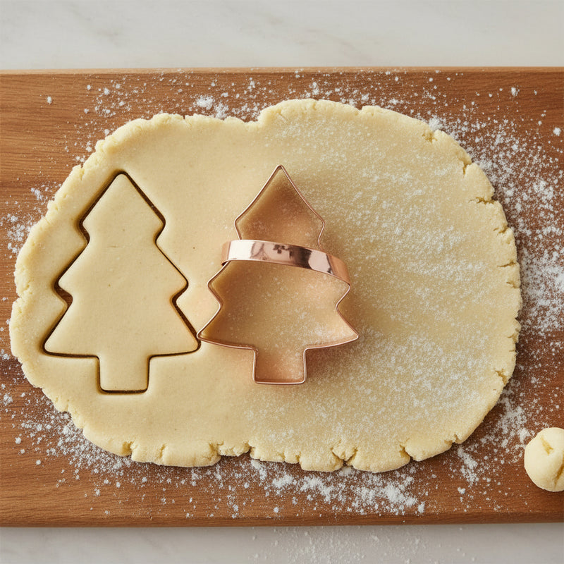 Eddingtons Christmas Vintage Christmas Tree Cookie Cutter - Copper