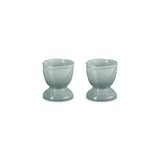 Le Creuset La Jardin Tulip Stoneware Set of 2 Egg Cups - Sea Salt