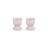 Le Creuset La Jardin Tulip Stoneware Set of 2 Egg Cups - Shell Pink