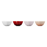 Le Creuset Stoneware Set of 4 Mini Heart Bowls