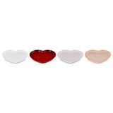 Le Creuset Stoneware Set of 4 23cm Heart Plates