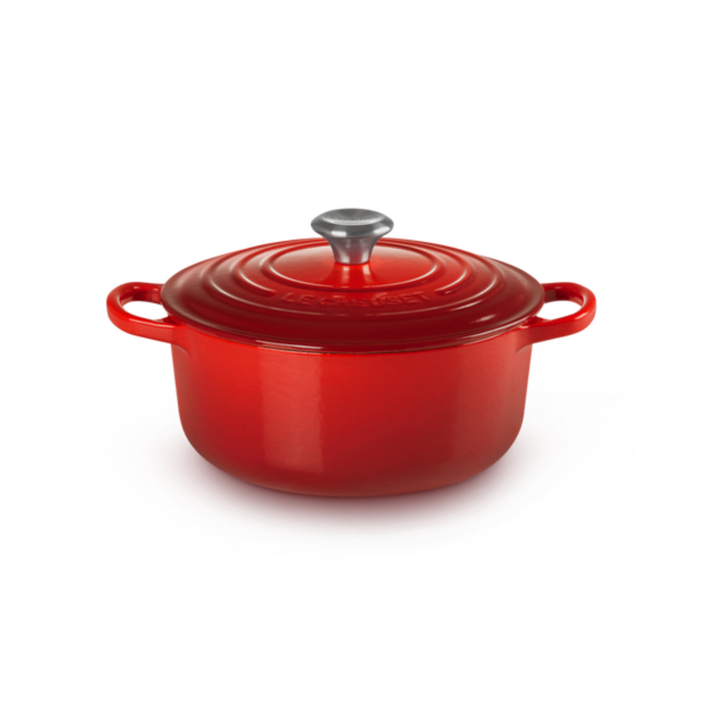 Buy Le Creuset | Signature Cast Iron 20cm Round Casserole - Cerise