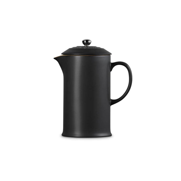 Le Creuset Stoneware Cafetiere - Satin Black