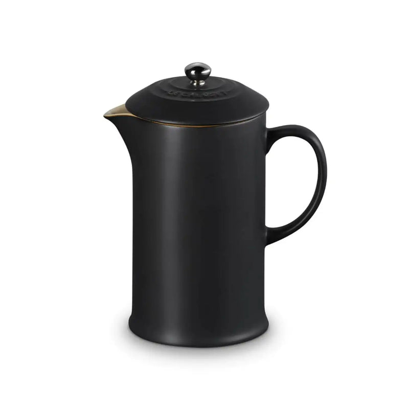 Le Creuset Stoneware Cafetiere - Satin Black