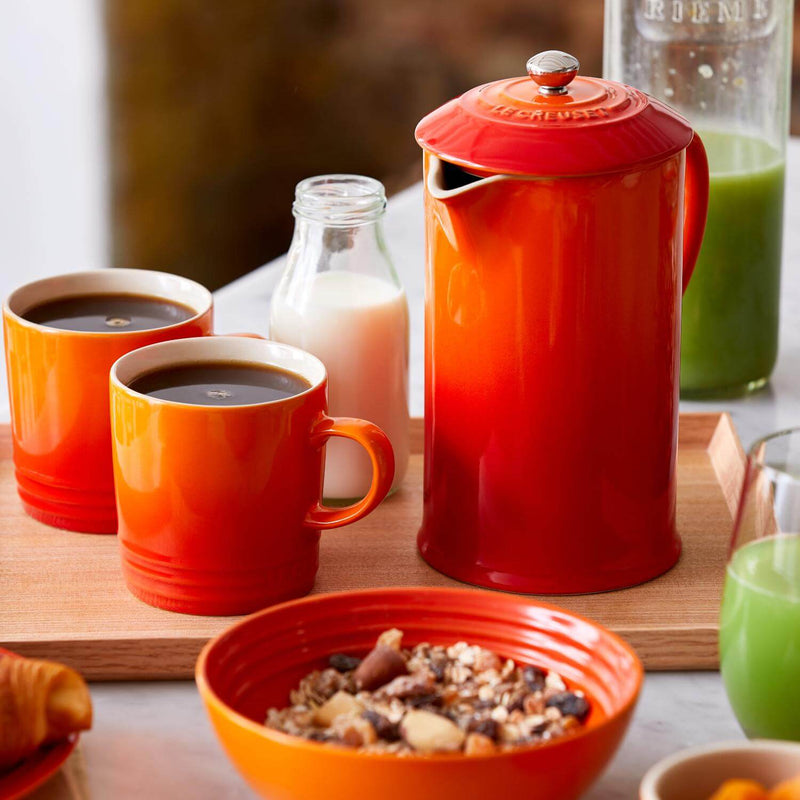 Le Creuset Stoneware Cafetiere - Volcanic