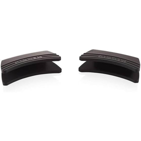Le Creuset Set of 2 Silicone Side Handle Grips - Black