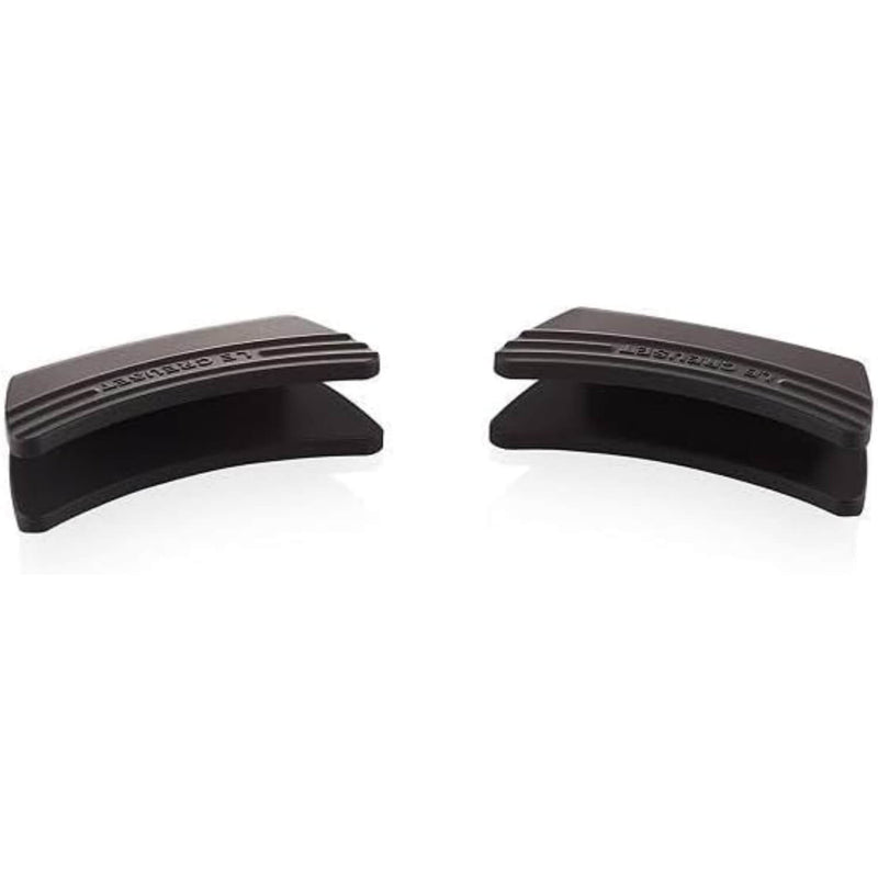 Le Creuset Set of 2 Silicone Side Handle Grips - Black