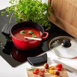 Le Creuset Set of 2 Silicone Side Handle Grips - Black