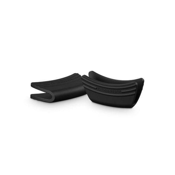 Le Creuset Set of 2 Silicone Side Handle Grips - Black