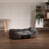 Scruffs Chester 90cm x 70cm Box Bed - Graphite Grey