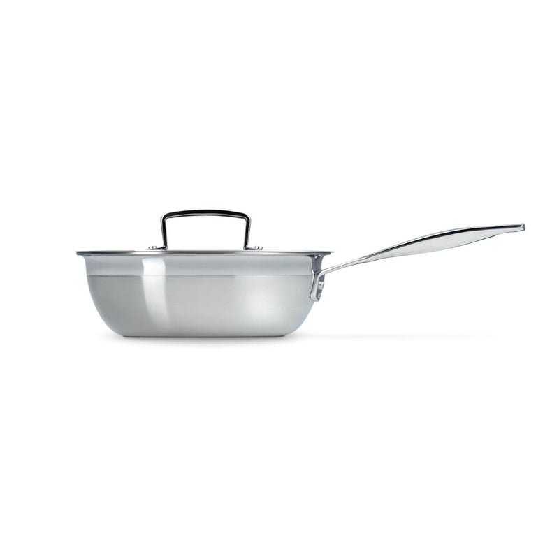 Le Creuset 3-Ply Stainless Steel Non-Stick Chefs Pan - 20cm