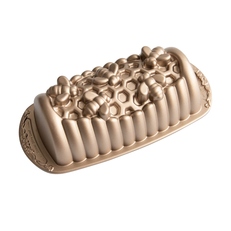 Nordic Ware 6-Cup Honey Hive Loaf Pan - Toffee