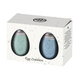 Bia International Set of 2 Porcelain Egg Coddlers - Eggshell