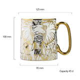 Bia International Porcelain 450ml Animal Mug - Elephant