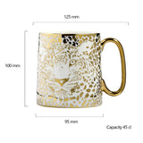 Bia International Porcelain 450ml Animal Mug - Leopard