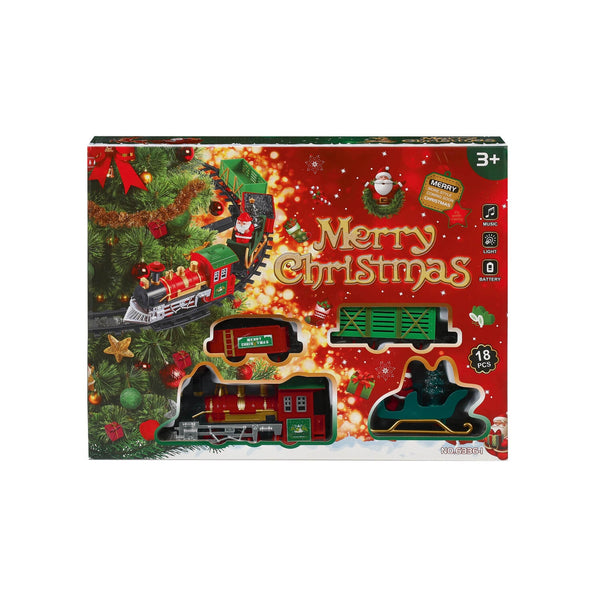 Premier 18-Piece Battery Operated Tree Mounted Train Set
