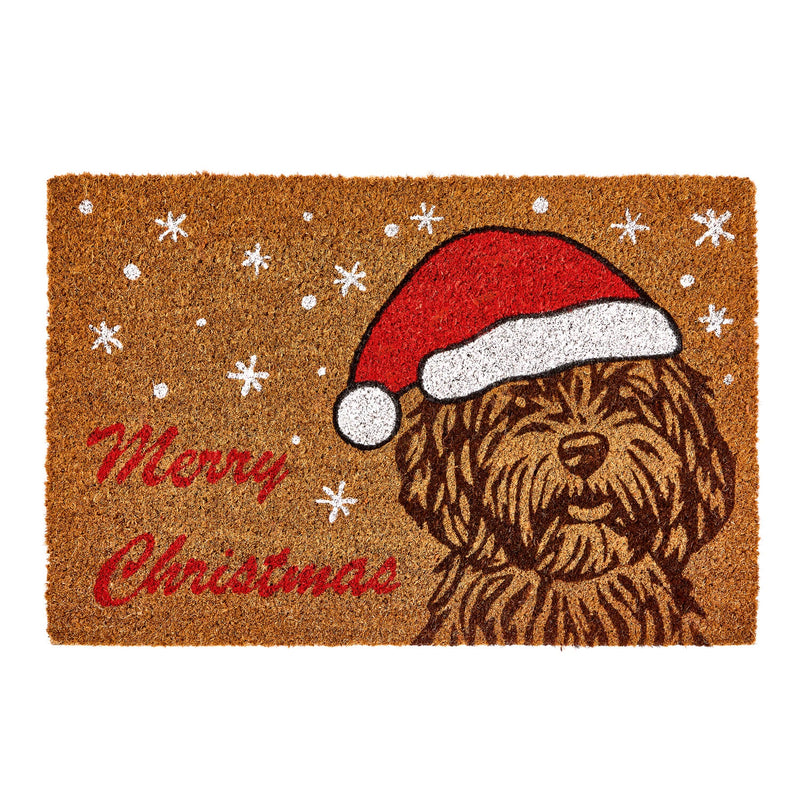 Premier Christmas 40cm x 60cm Doormat - Cockapoo