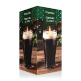 Premier Stout Pint Glass Gel Candle