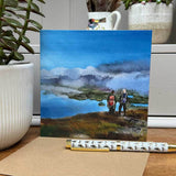 Alex Clark Blank Greetings Card - Across The Water