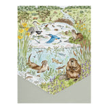 Wrendale Designs by Hannah Dale Nature Notecard Pack - The Riverbank